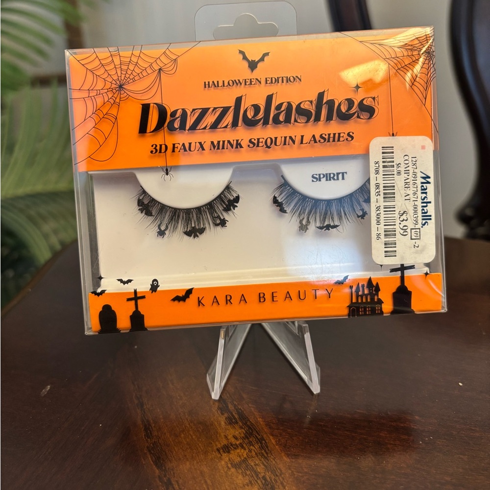 Dazzlelashes 3D Faux Mink Sequin Lashes - Black